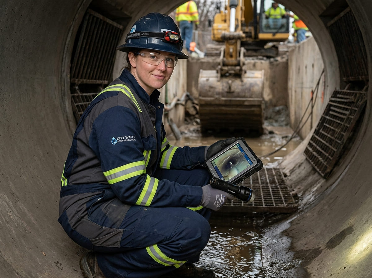 Sewer Line Inspection & Replacement in Robert Lee